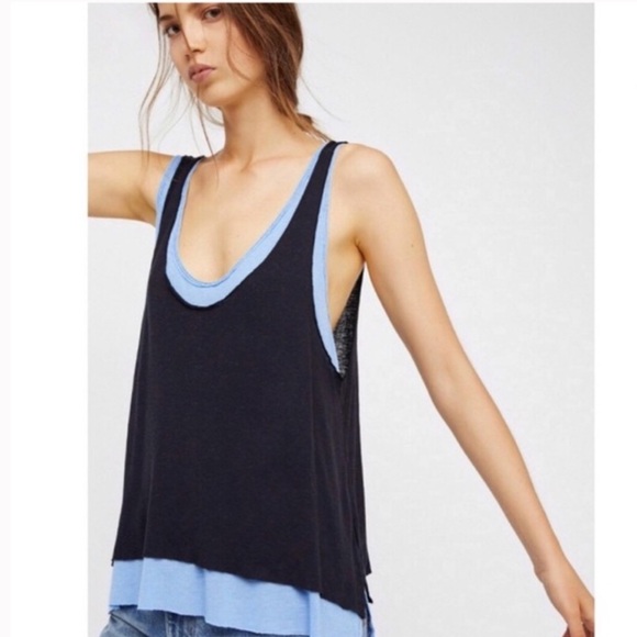 We the Free by Free People Karmen Layered Tank - Picture 1 of 4